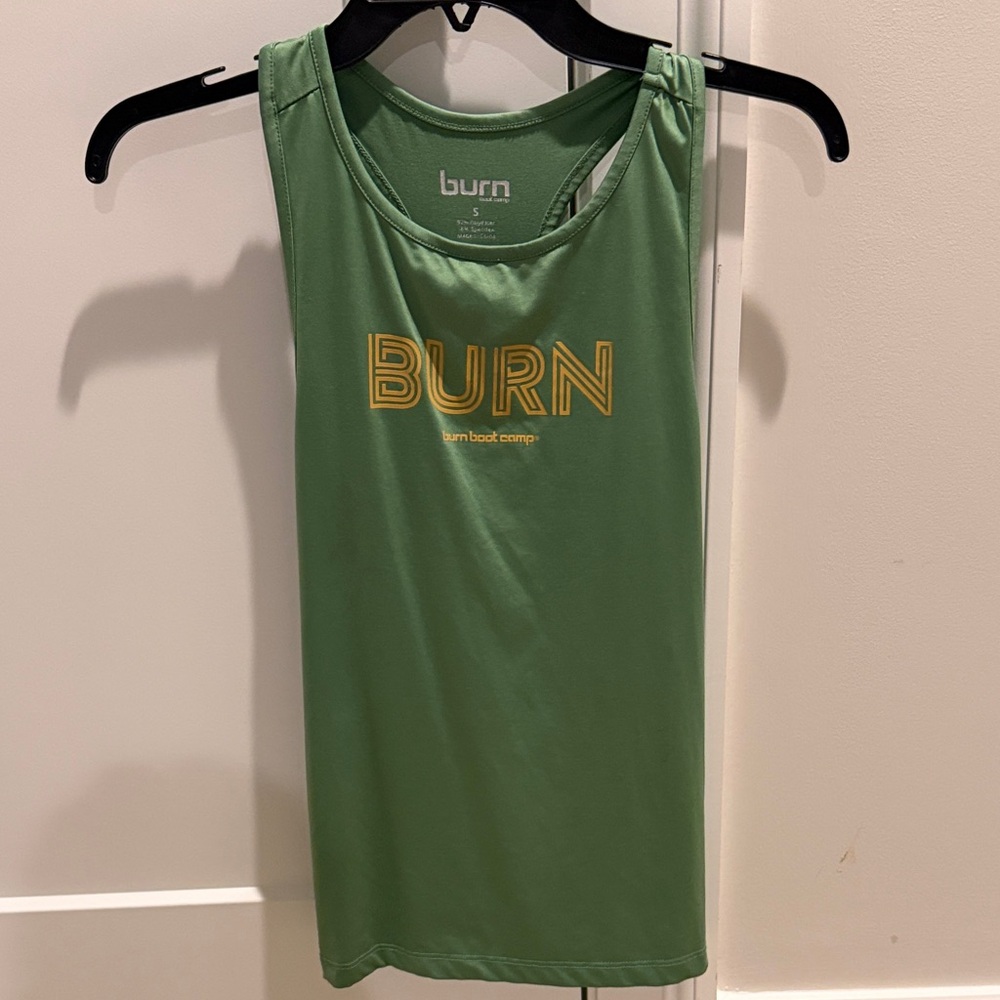 Burn Women's Green Tank Top